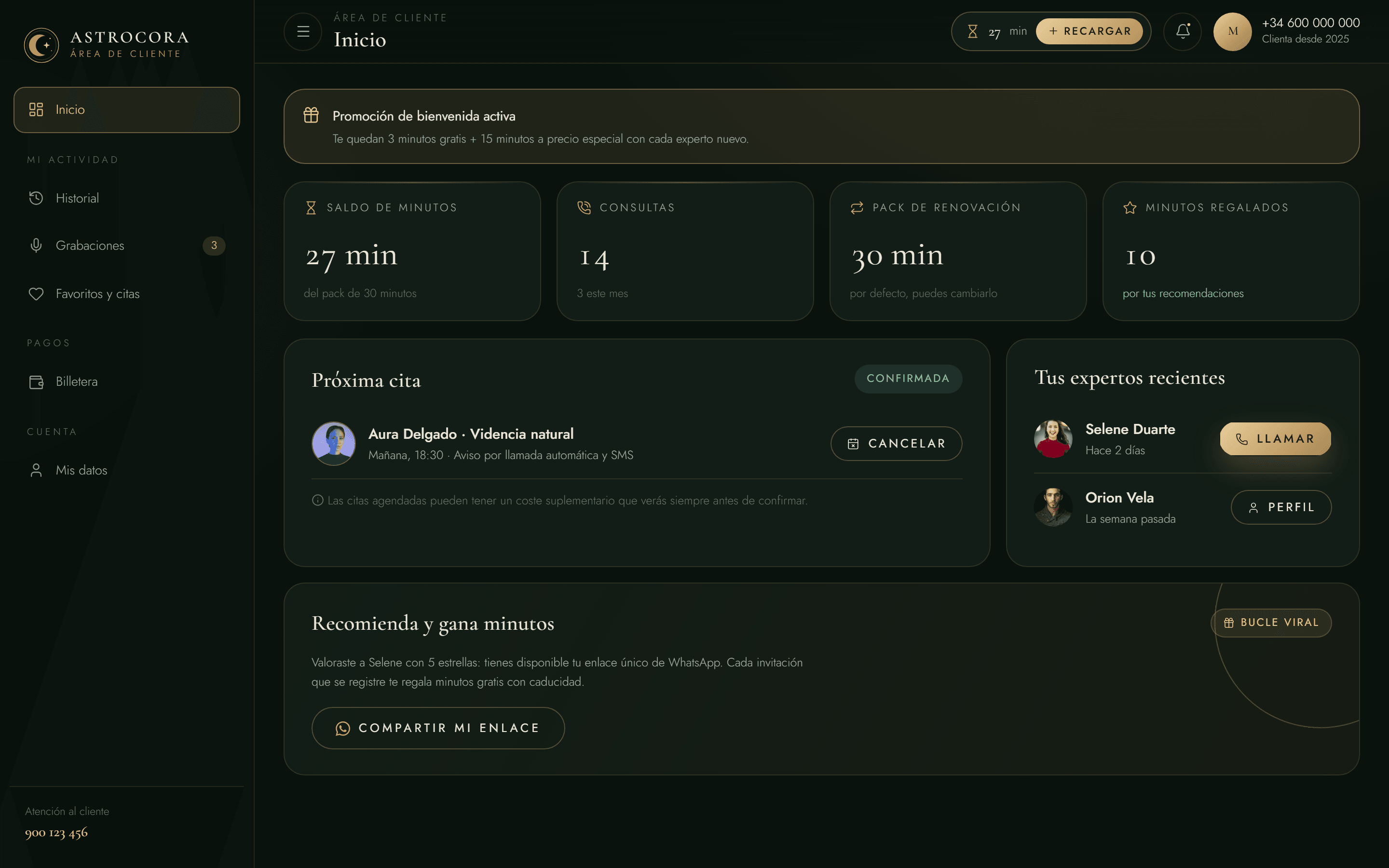 Minutes, appointments and rewards