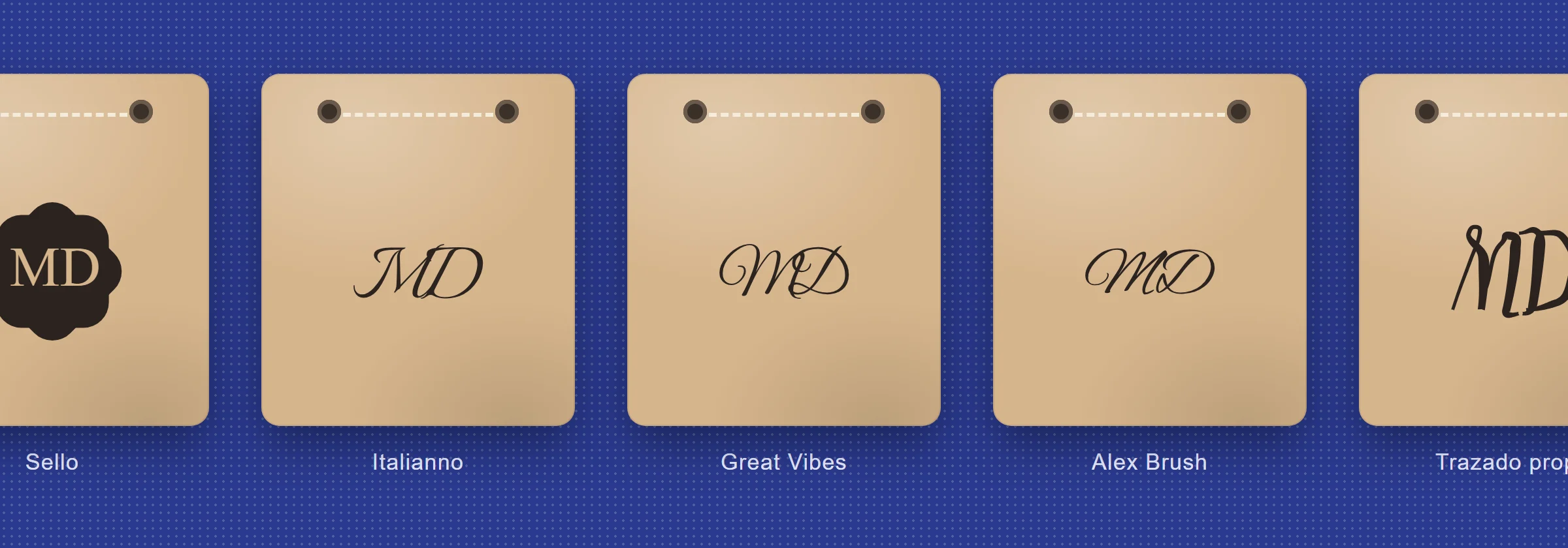 Vectorised from the leather label
