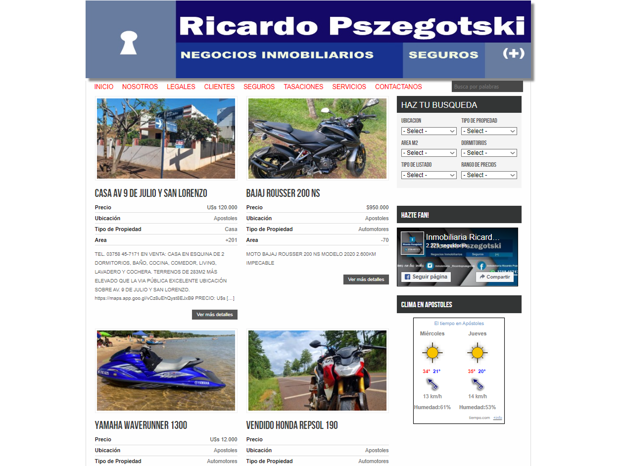 Old website