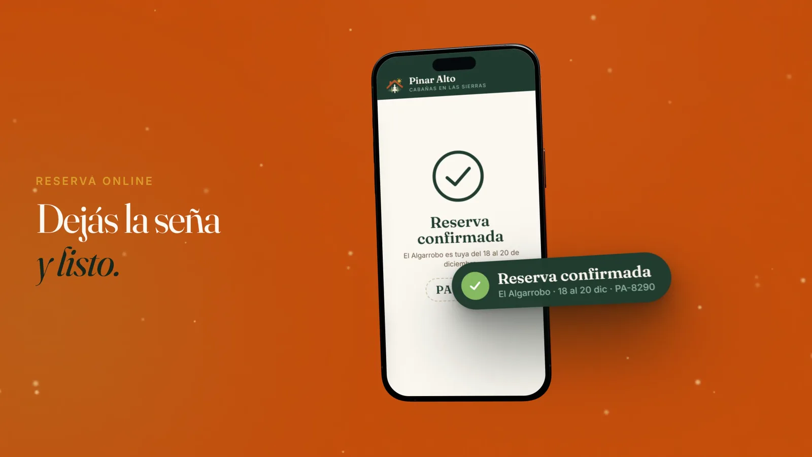 reserva confirmada