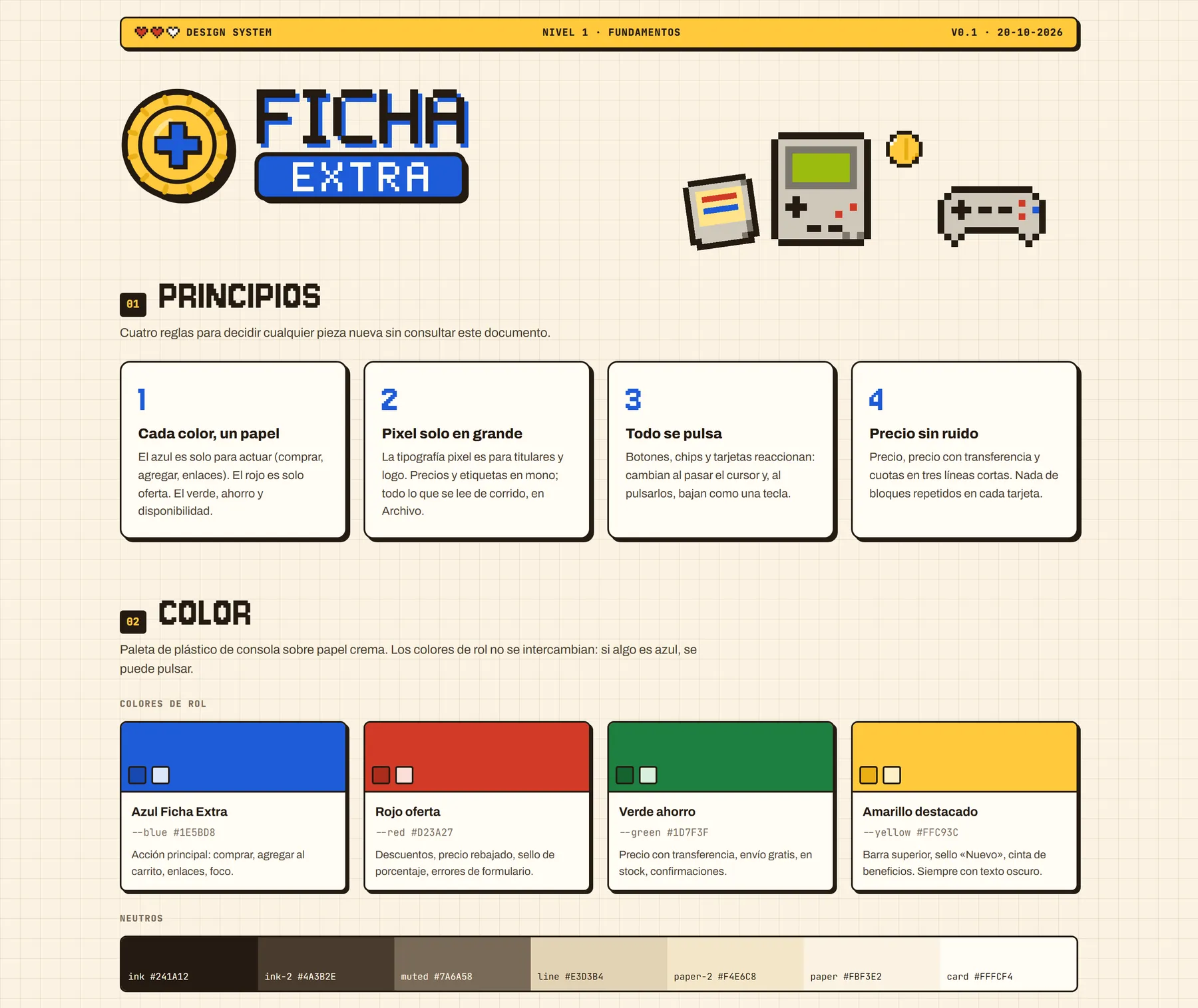 design system · fundamentos