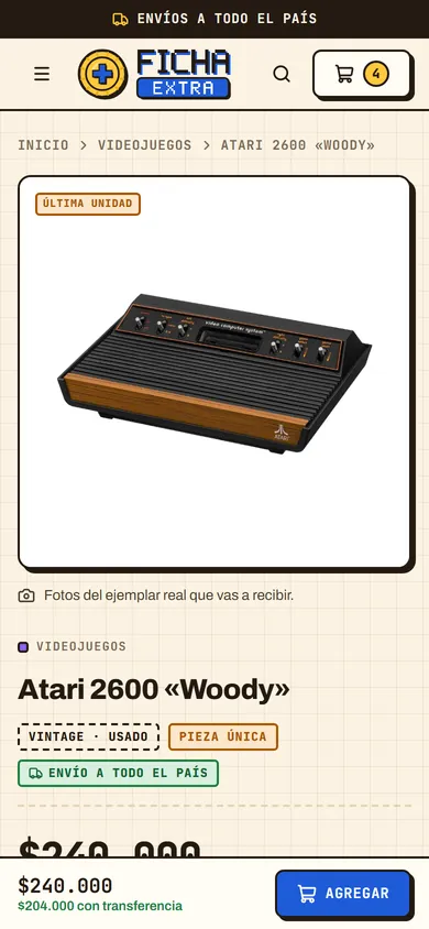 celular · ficha con barra fija