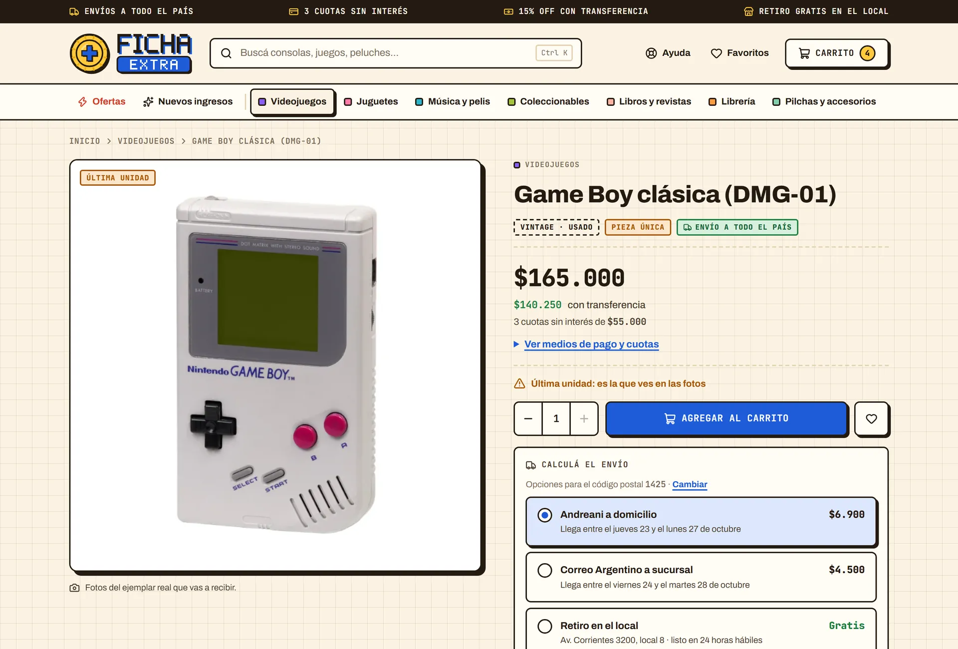 Price in three lines, shipping before the cart