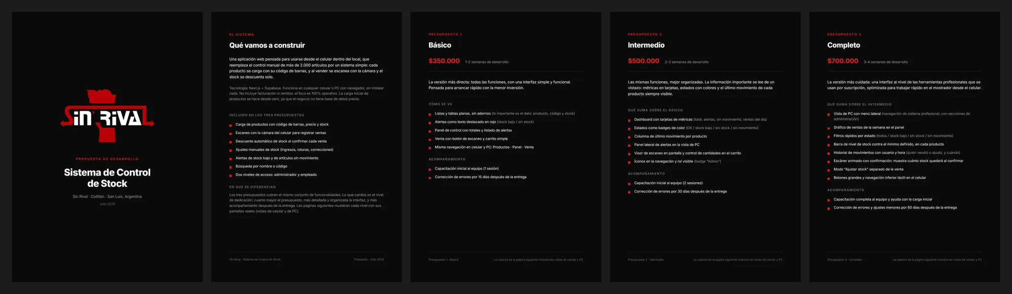 A document that sells by showing