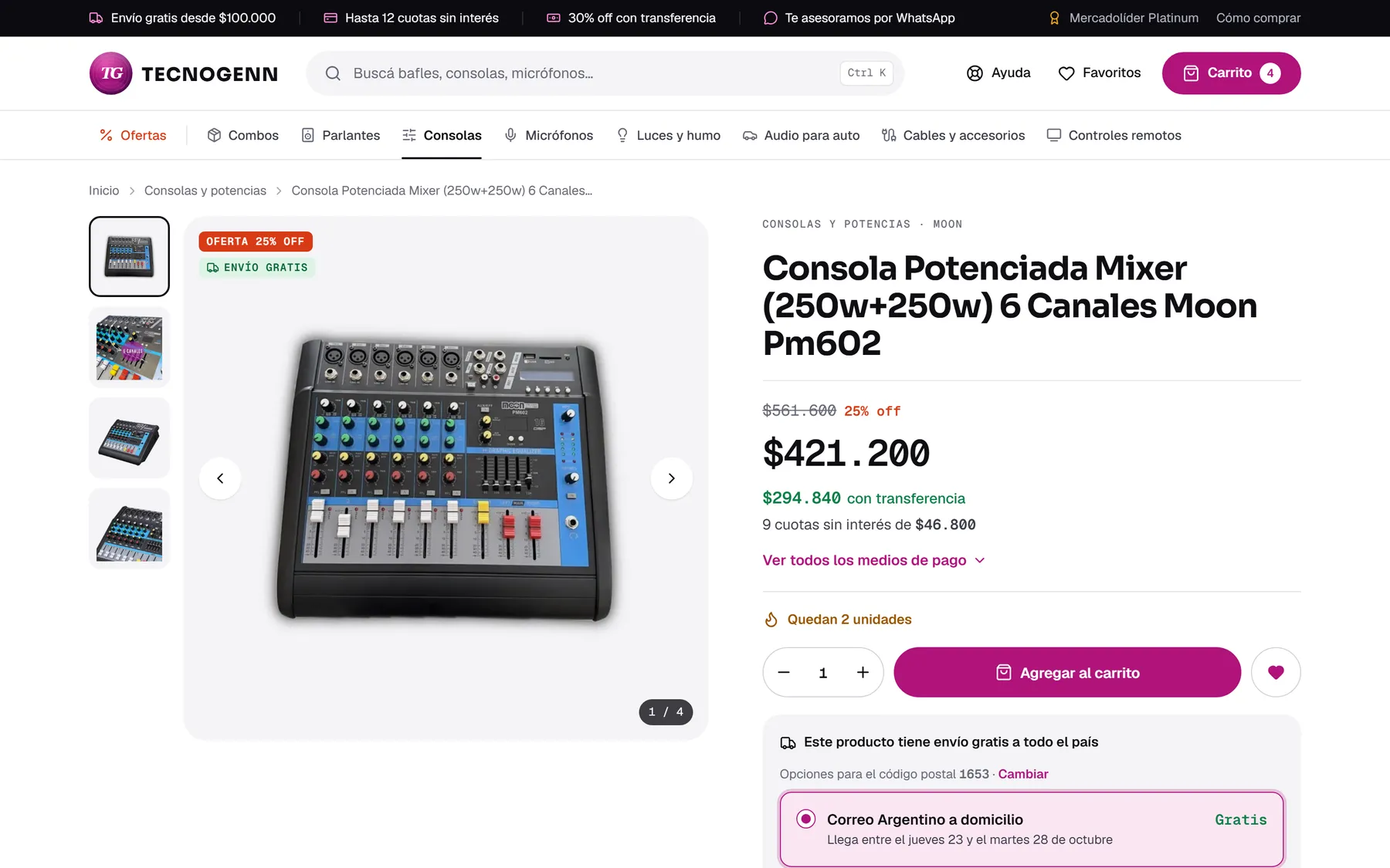 Price in three levels, payment explained