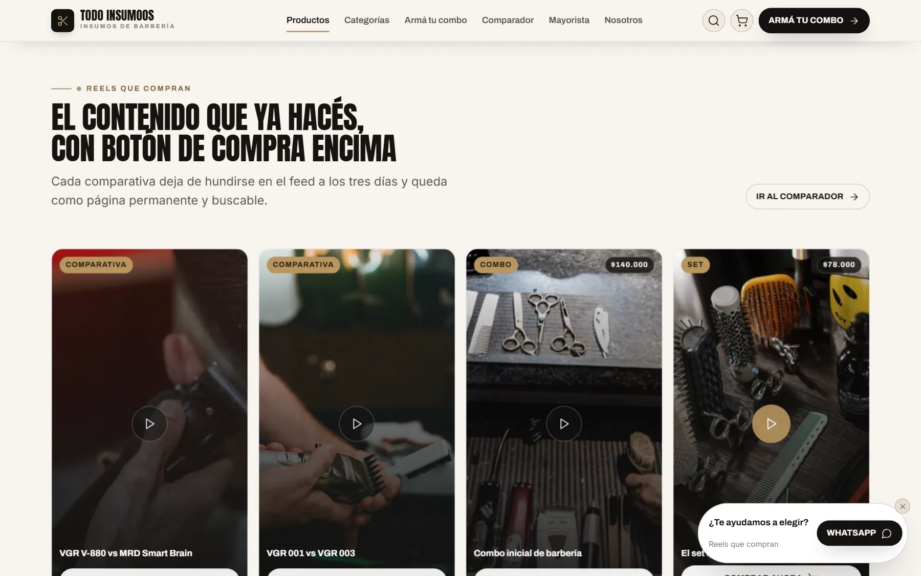 reels que compran